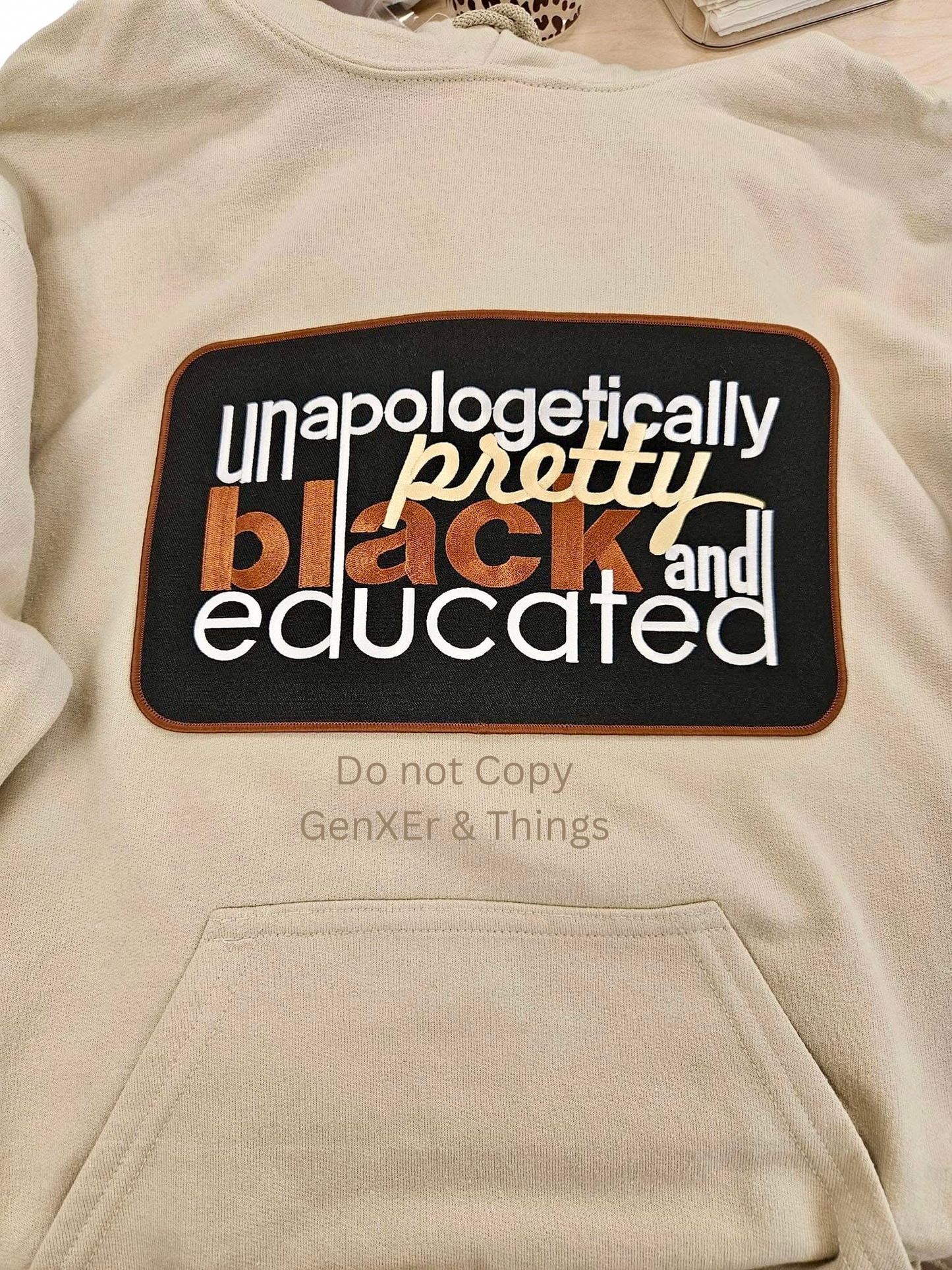 Unapologetically Pretty Black and Educated Graphic Sweatshirt