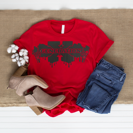 Rebel X Retro Grunge Tee and Sweatshirt – Bold Generation Statement Shirt