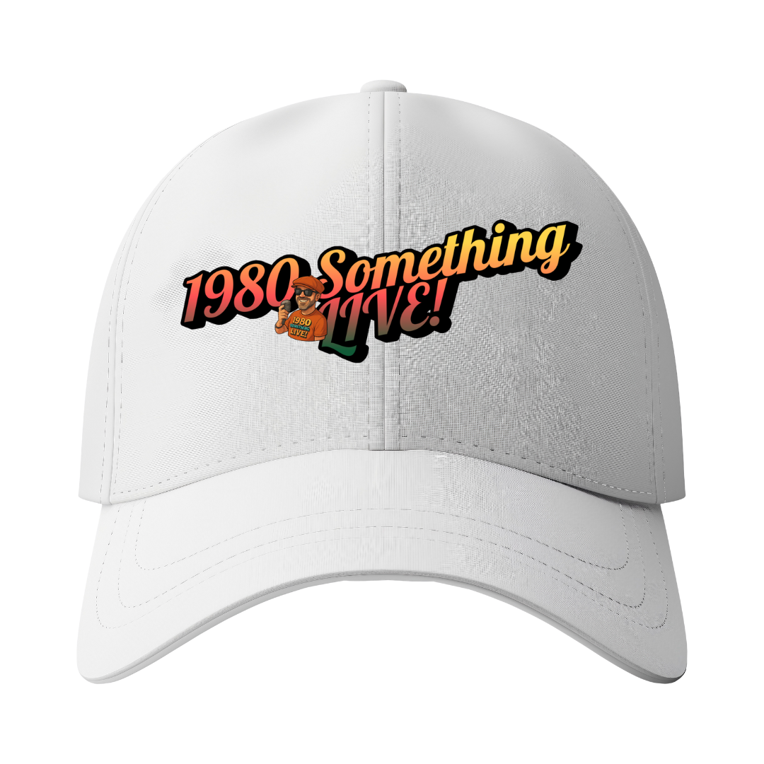 1980 Something LIVE! Hat Collection – Retro Gen X Vibes for Legends Who Still Rock
