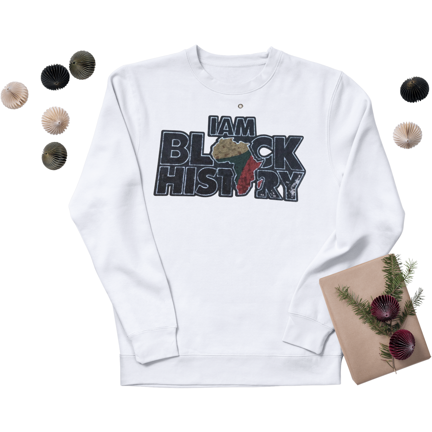 I Am Black History Graphic Sweatshirt