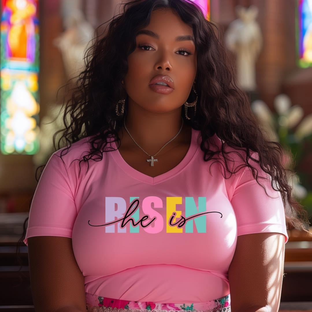 He Is Risen Graphic T-shirt