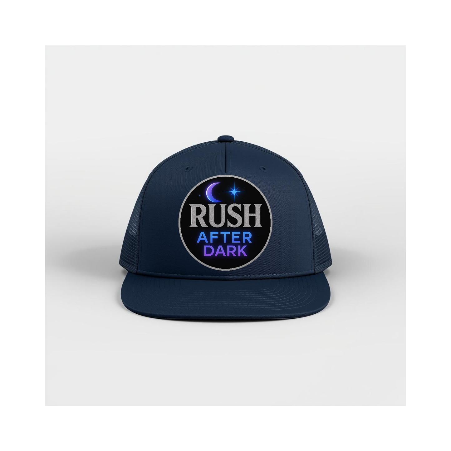 R.A.D.-ish & Rush After Dark Trucker Hats | Retro Music Style Headwear