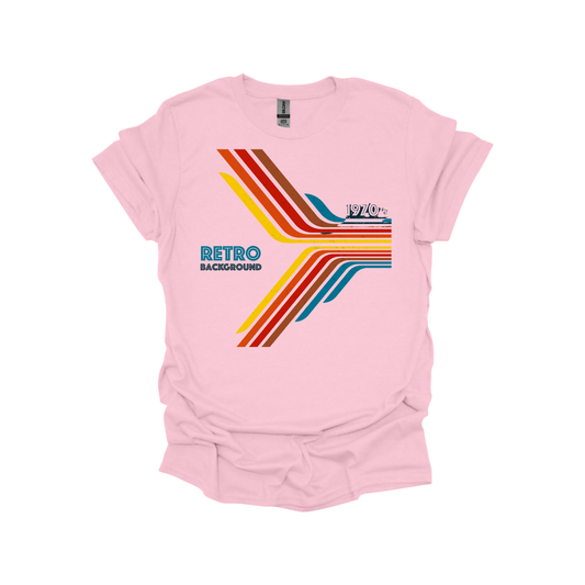 Retro 1970s Vintage Aesthetic T or Graphic Sweatshirt – Bold, Colorful & Timeless Throwback Style