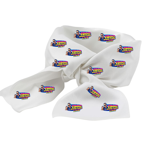 1980 Something LIVE! Retro Bandana – Classic Gen X Throwback Accessory