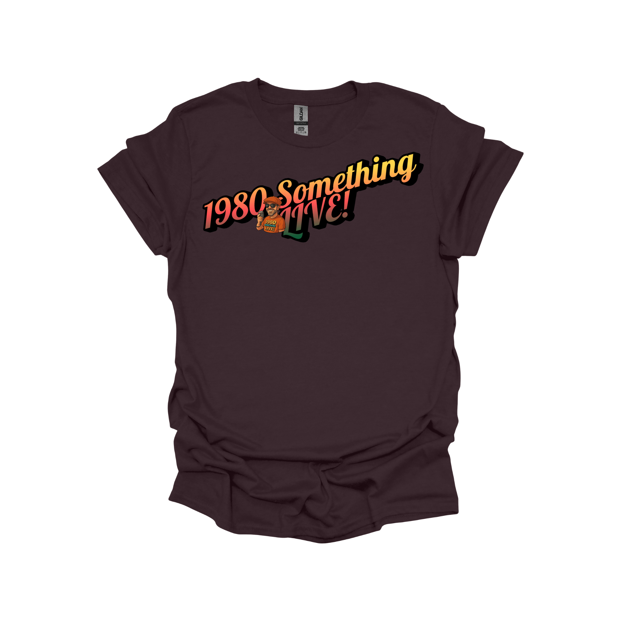 1980 Something LIVE! Retro T-shirt | Bold Gen X Energy You Can Wear