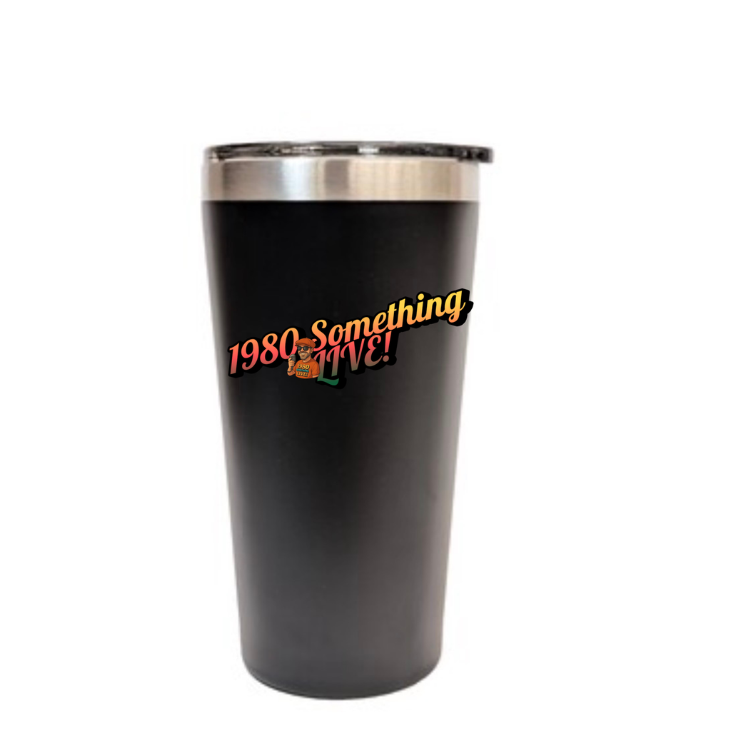 1980 Something LIVE Tumbler | Retro Gen X Drinkware
