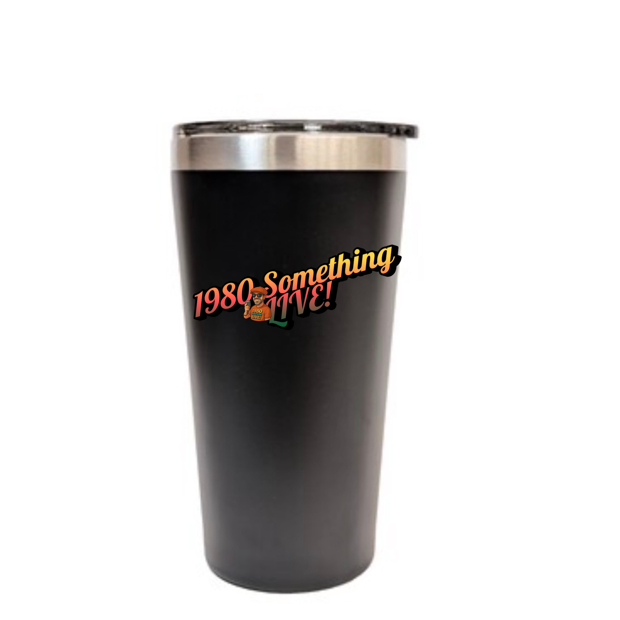 1980 Something LIVE Tumbler | Retro Gen X Drinkware
