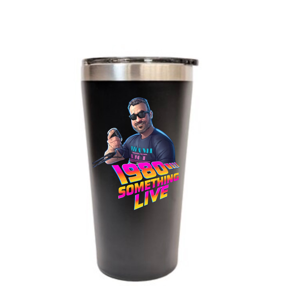 1980 Something LIVE Tumbler | Retro Gen X Drinkware