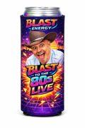 Blast to the 80s LIVE Koozie | Retro 80s Drink Holder | Neon Party Vibes