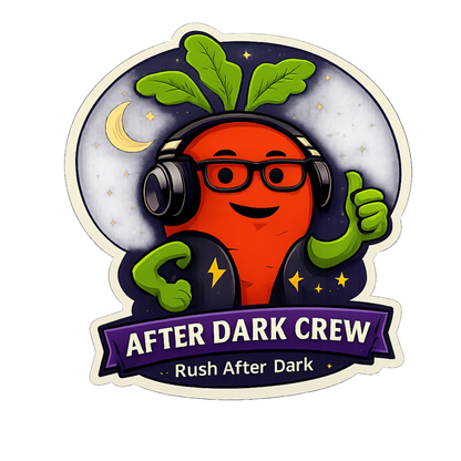 Rush After Dark Stickers | R.A.D. Squad & After Dark Crew Sticker Collection