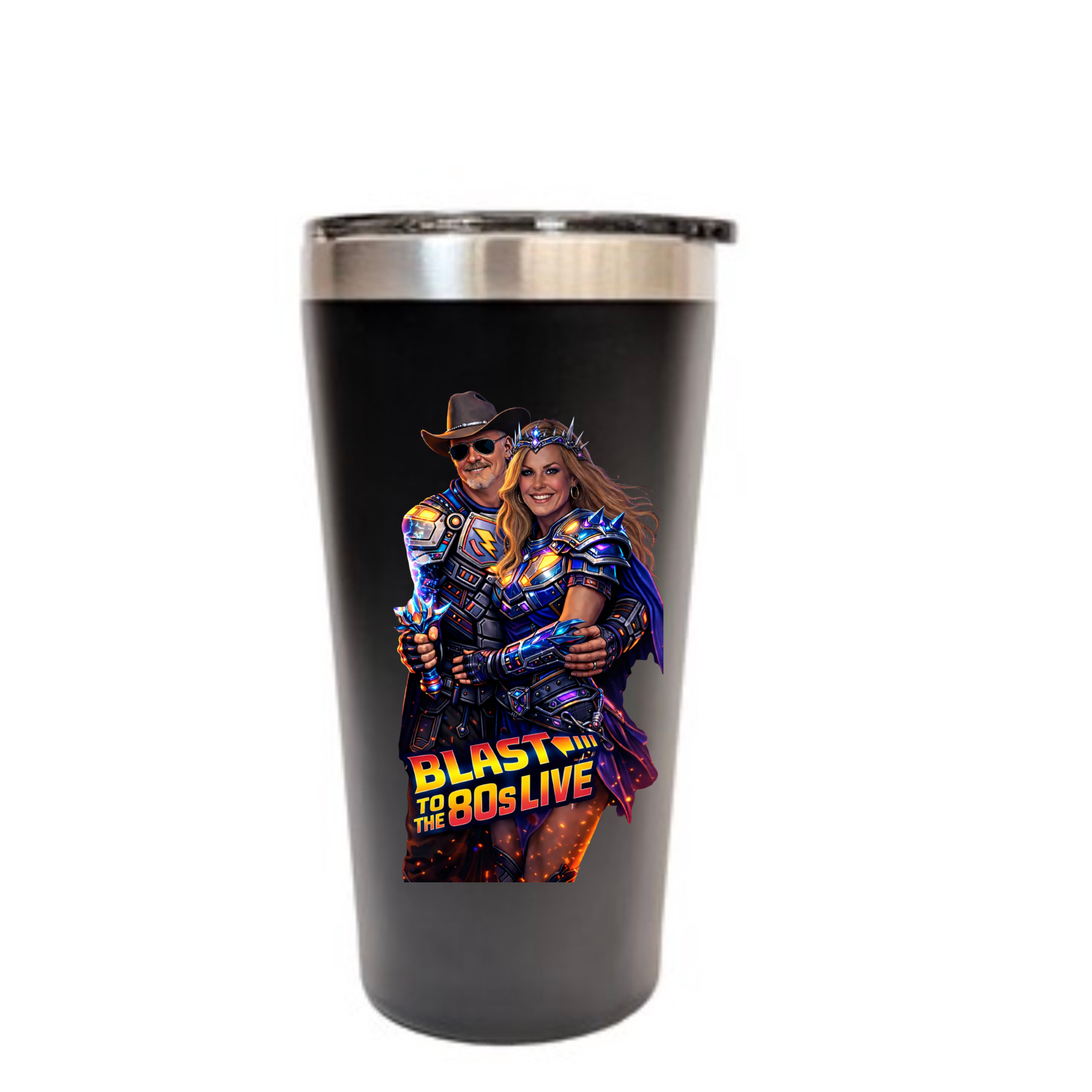Blast to the 80s LIVE Tumblers | 80s Nostalgia Drinkware