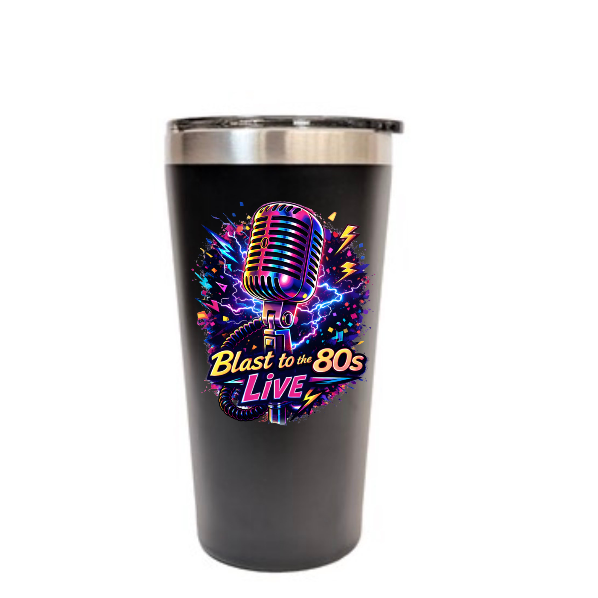 Blast to the 80s LIVE Tumblers | 80s Nostalgia Drinkware