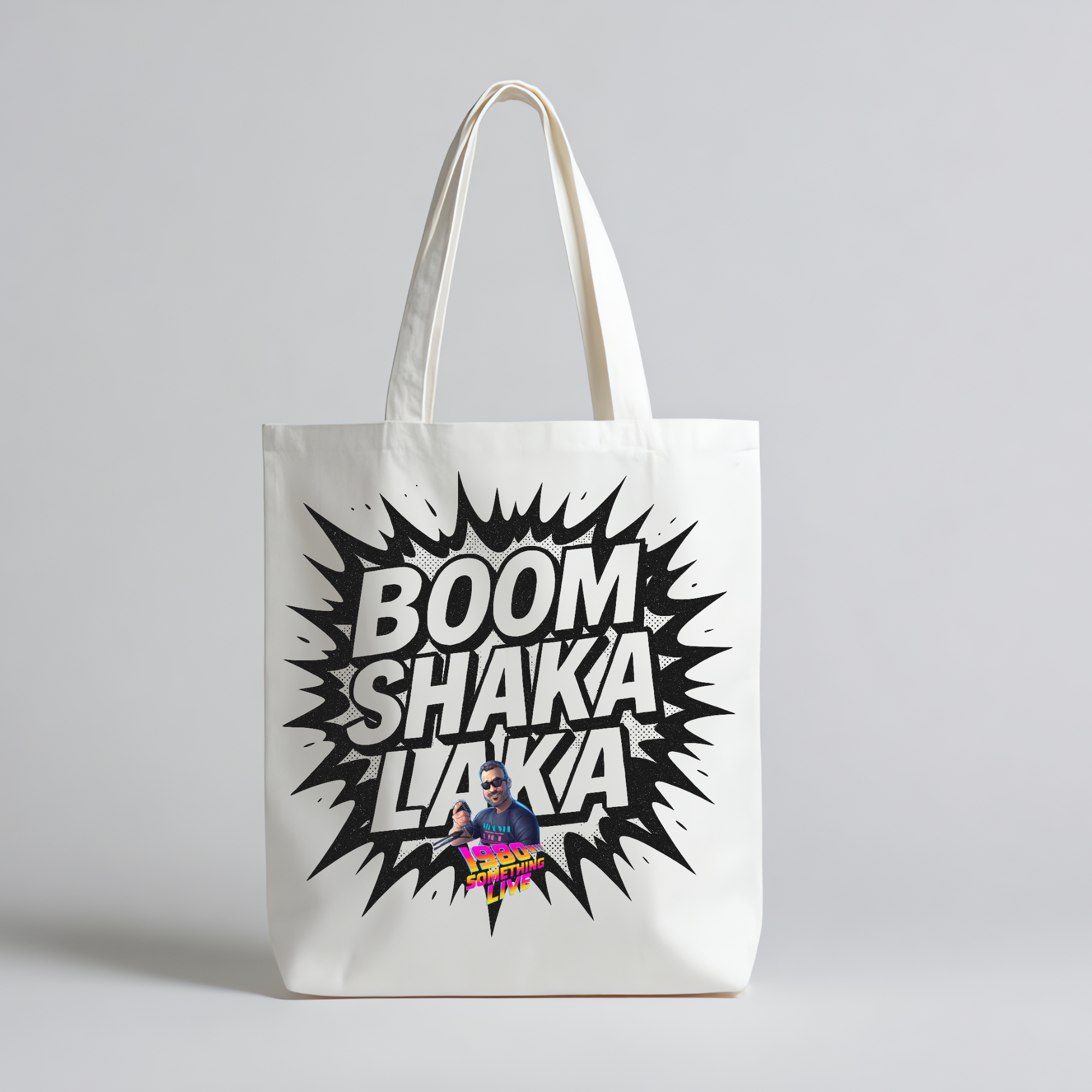 1980 Something LIVE Tote Bag Collection (Variety of Designs Available) – Where Nostalgia, Humor & Heart Collide