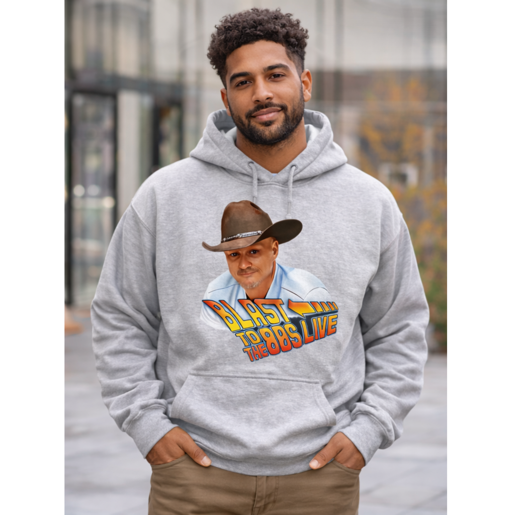 Blast To The 80s LIVE Retro Hoodie| 80s Music Hoodie
