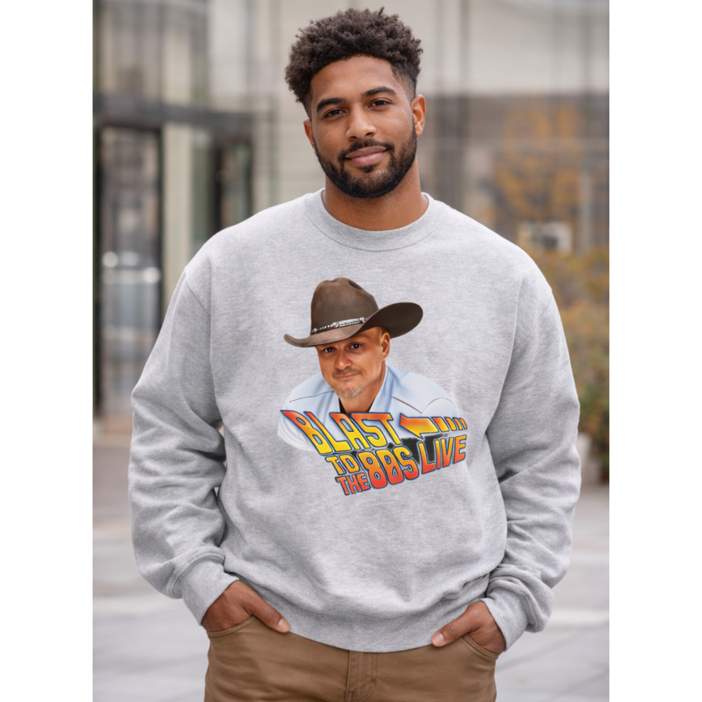 Blast To The 80s LIVE Retro Sweatshirt | 80s Music Sweatshirt