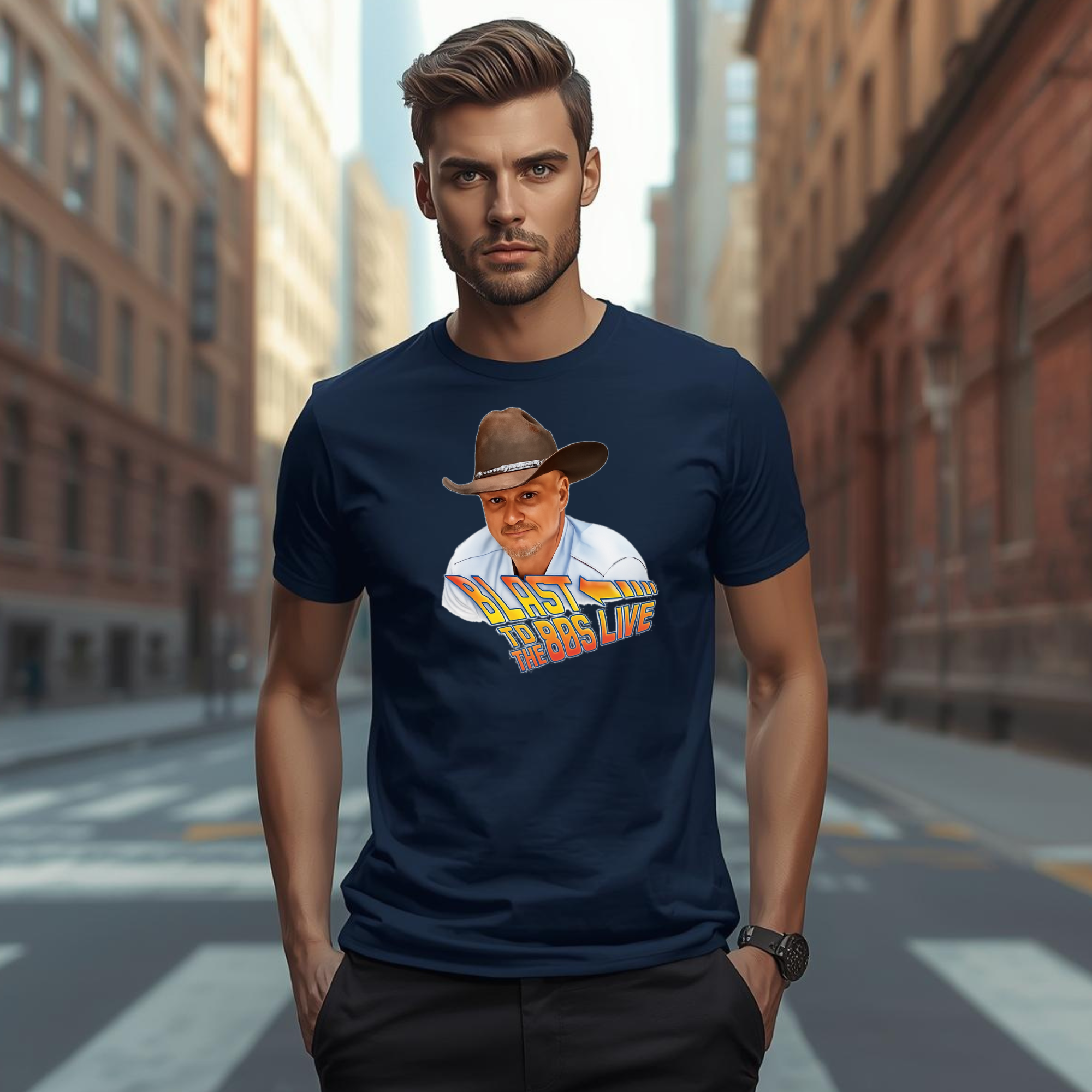 Blast To The 80s LIVE Retro T-Shirt | 80s Music Tee