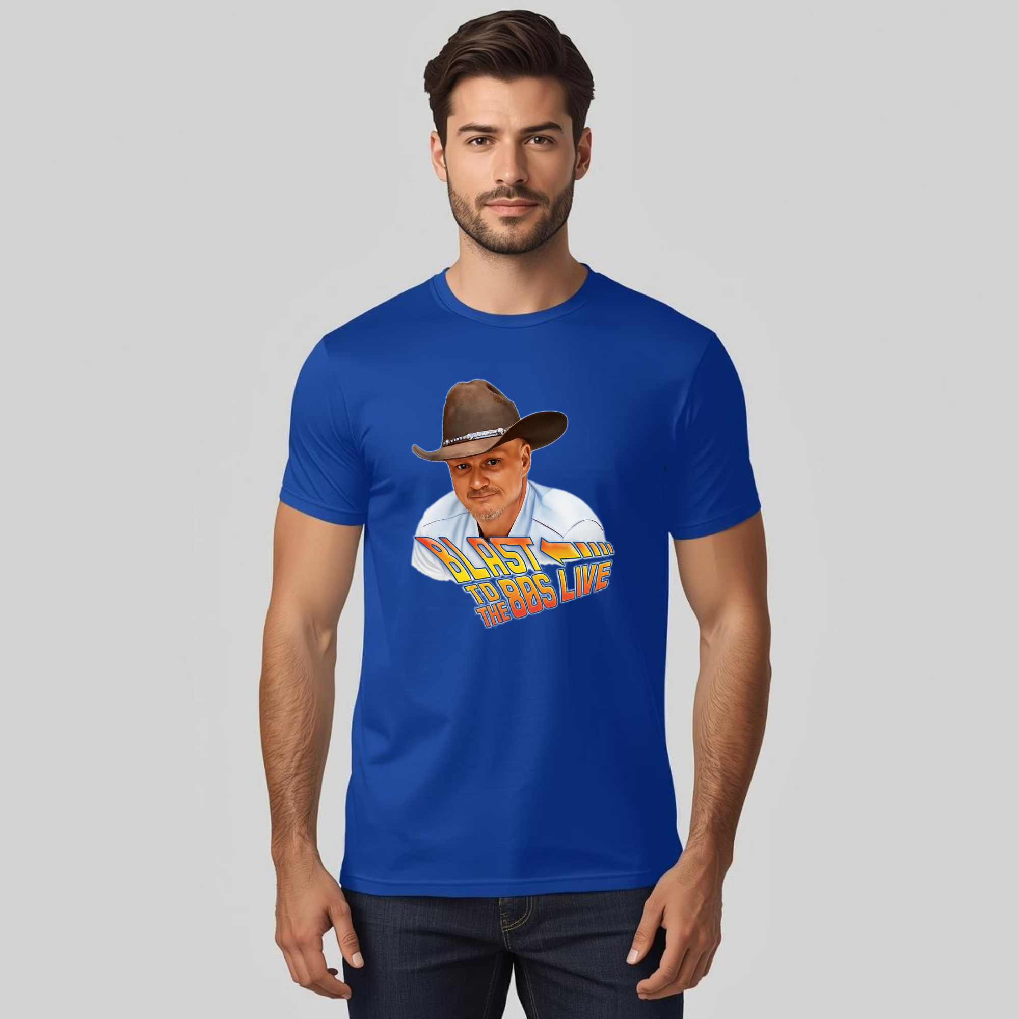 Blast To The 80s LIVE Retro T-Shirt | 80s Music Tee