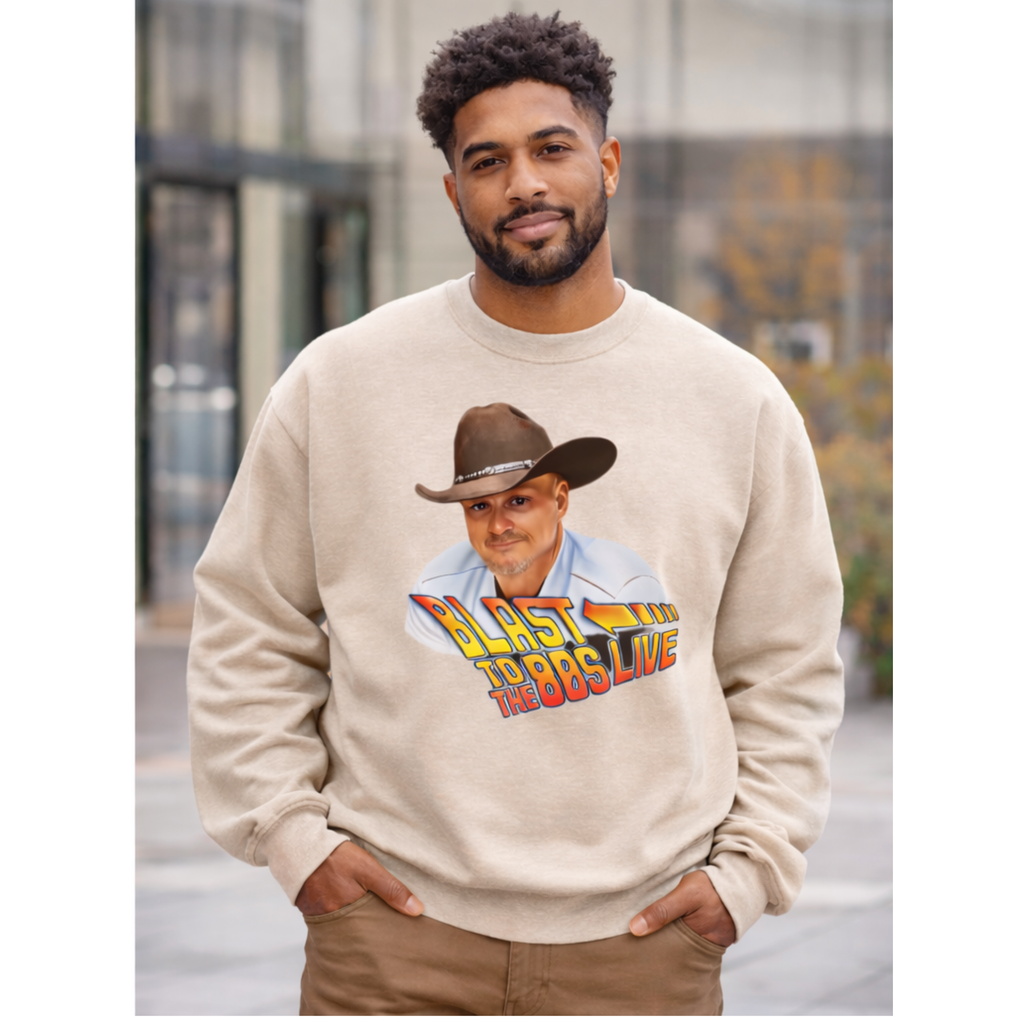 Blast To The 80s LIVE Retro Sweatshirt | 80s Music Sweatshirt