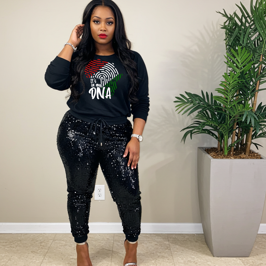 It's In My DNA Graphic Sweatshirt