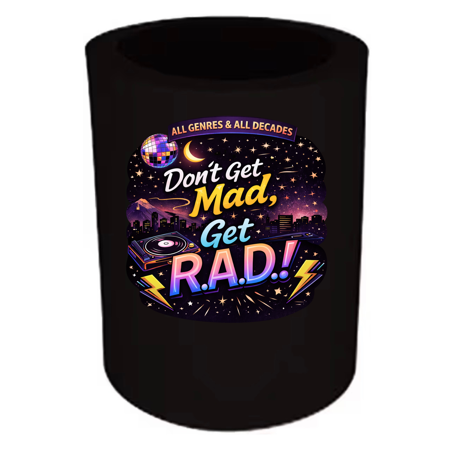 R.A.D.-ish Koozie | Rush After Dark Insulated Drink Holder