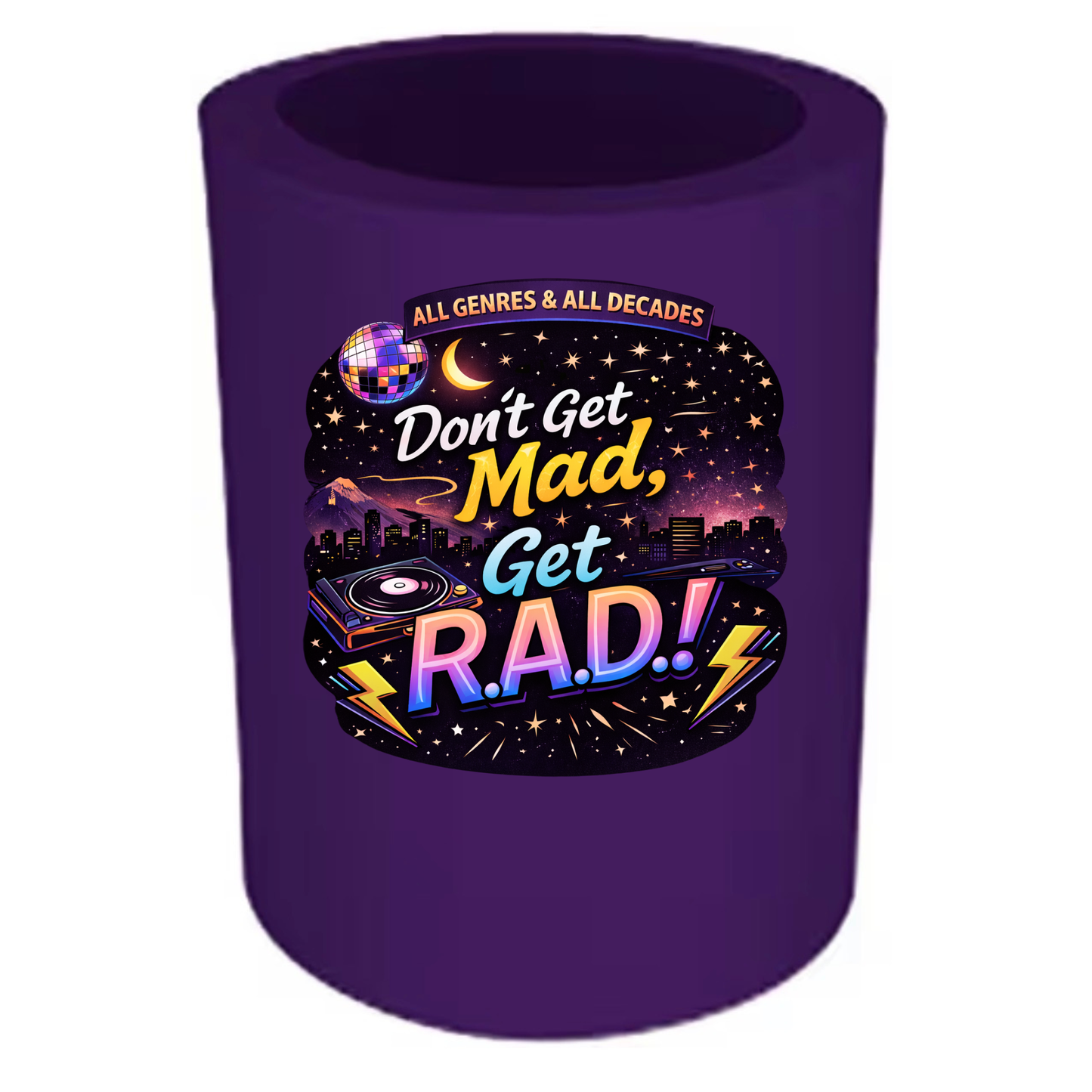 R.A.D.-ish Koozie | Rush After Dark Insulated Drink Holder