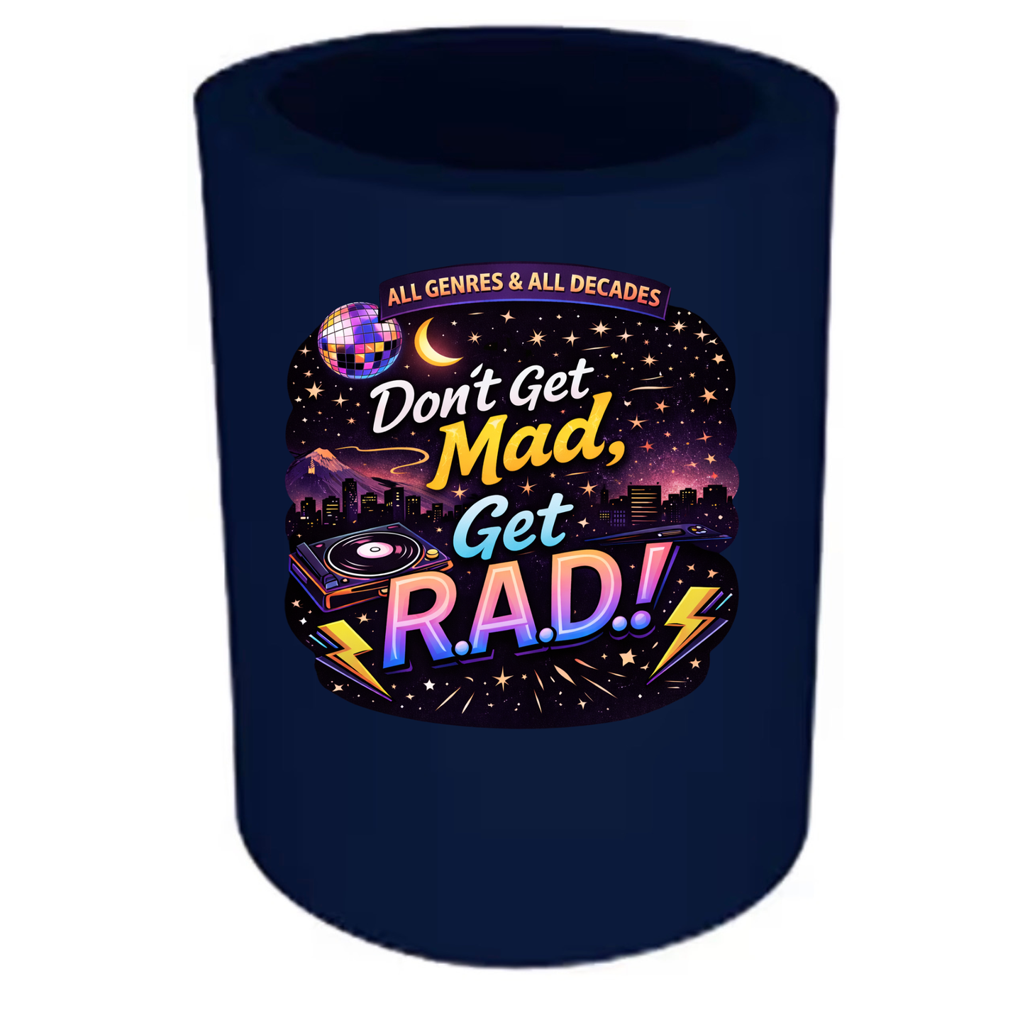 R.A.D.-ish Koozie | Rush After Dark Insulated Drink Holder