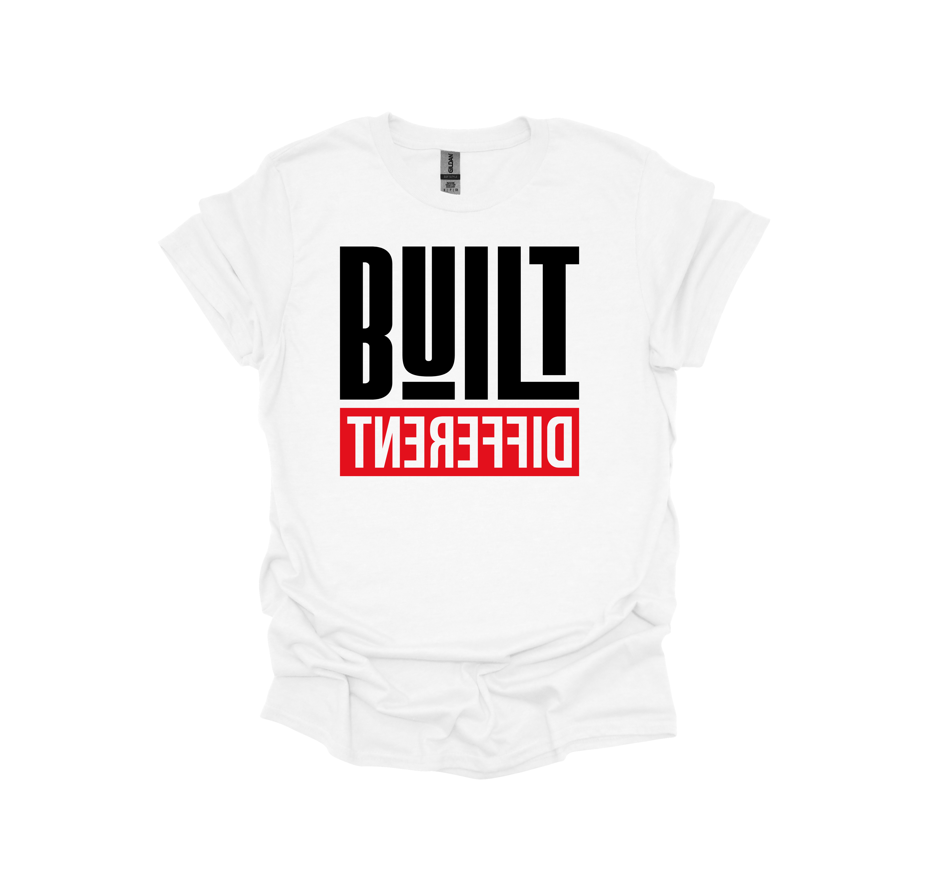 Built Different T-Shirt – Bold Motivational Statement Tee | Gen X Inspired Graphic Shirt