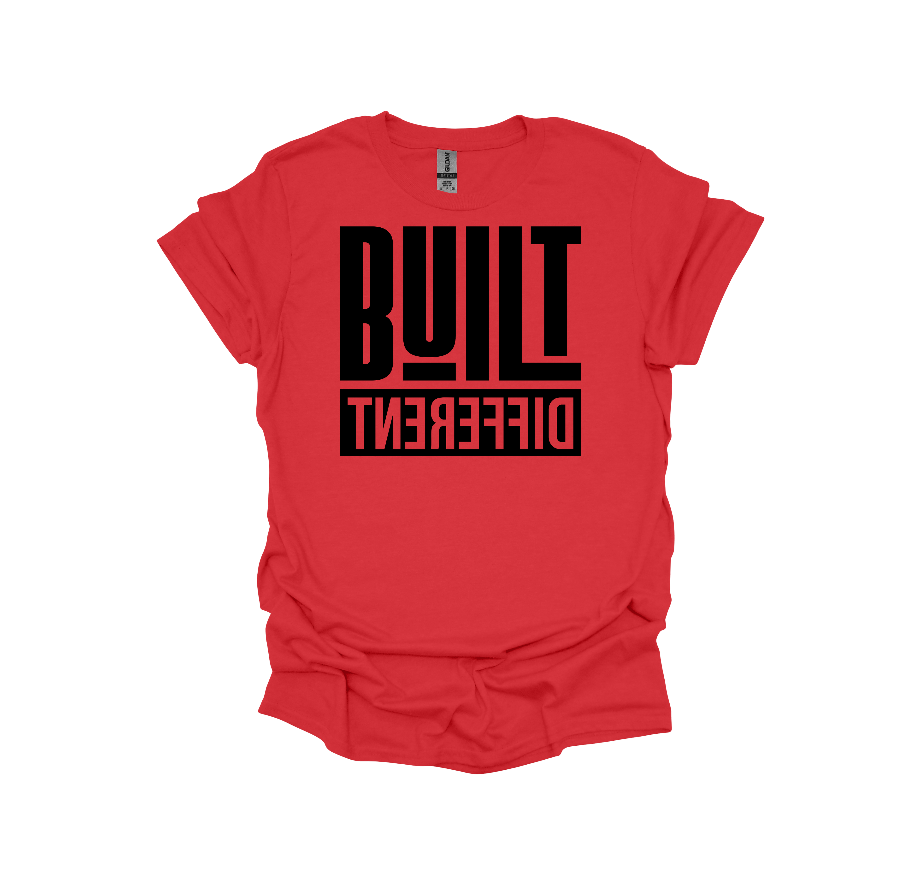 Built Different T-Shirt – Bold Motivational Statement Tee | Gen X Inspired Graphic Shirt