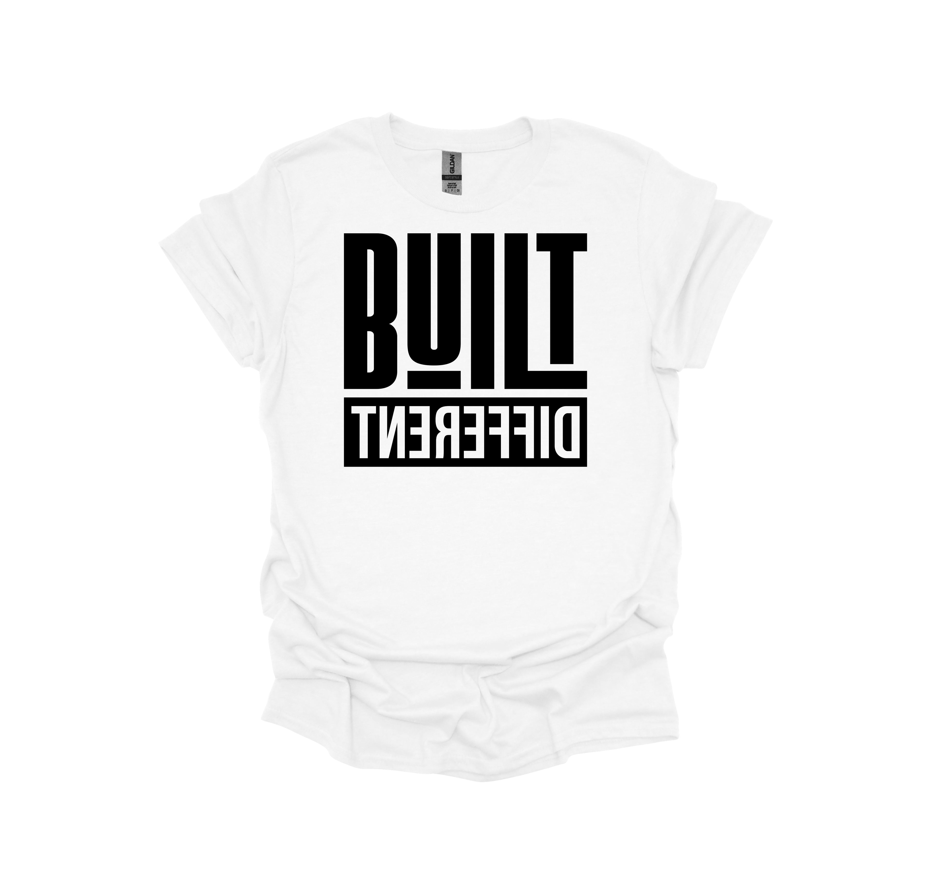 Built Different T-Shirt – Bold Motivational Statement Tee | Gen X Inspired Graphic Shirt