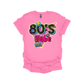 80’s Babe Retro Graphic T-Shirt or Sweatshirt – Neon Throwback Vibes for Gen X & 1980s Lovers