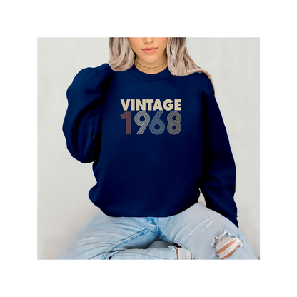 Vintage 1968 Graphic T or Sweatshirt – Classic Retro Style for Legends