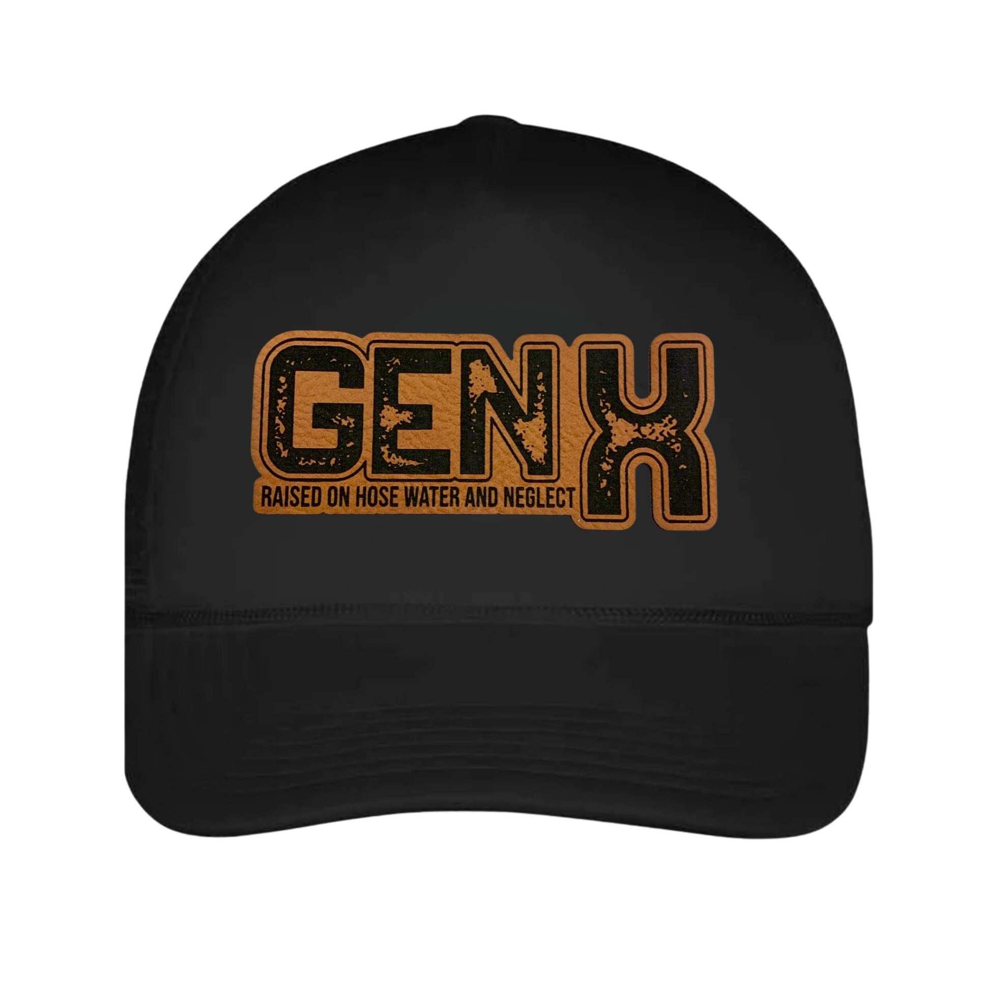 GEN X Trucker Hat – Raised on Hose Water and Neglect | Retro Funny Gen X Hat