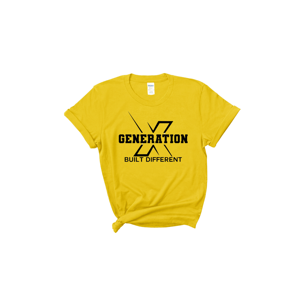 Generation X Built Different Graphic T-shirt