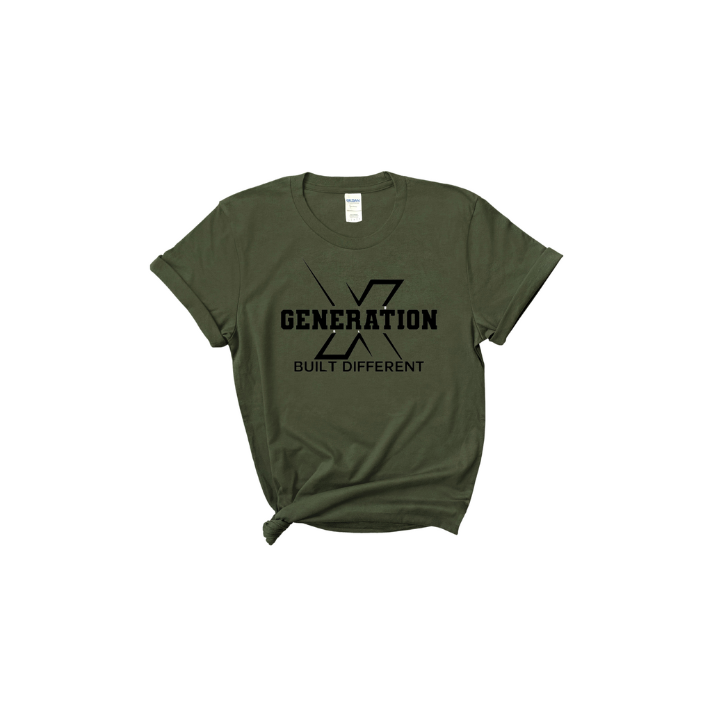 Generation X Built Different Graphic T-shirt