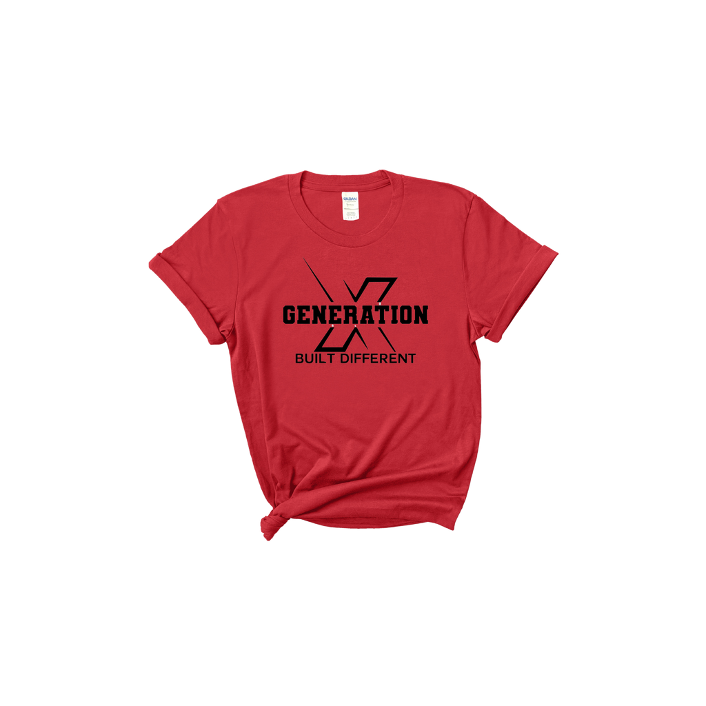 Generation X Built Different Graphic T-shirt