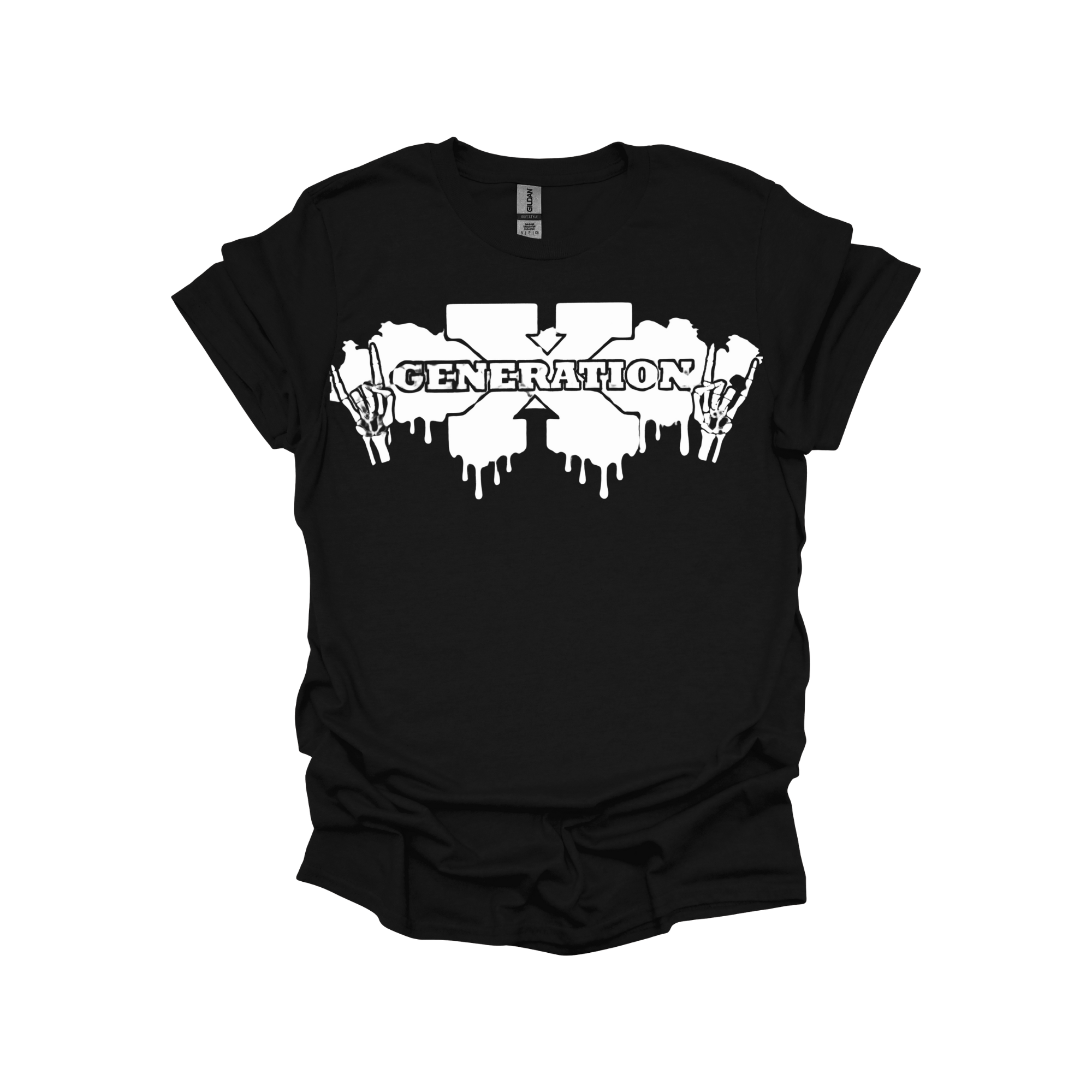 Rebel X Retro Grunge Tee and Sweatshirt – Bold Generation Statement Shirt