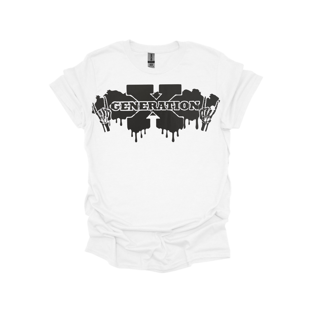 Rebel X Retro Grunge Tee – Bold Generation Statement Shirt