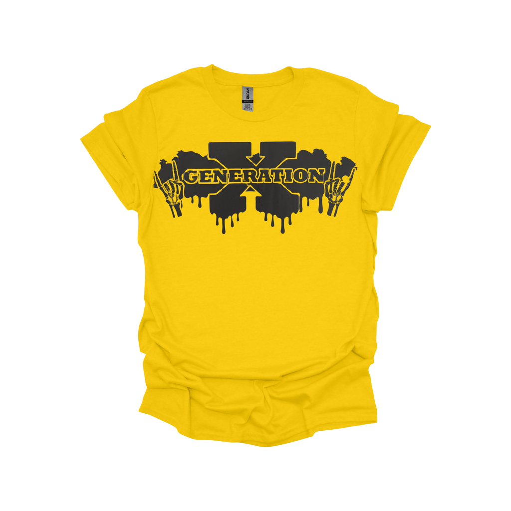 Rebel X Retro Grunge Tee – Bold Generation Statement Shirt