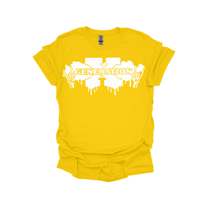 Rebel X Retro Grunge Tee – Bold Generation Statement Shirt