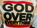 God Over Everything Chenille Patch Sweatshirt