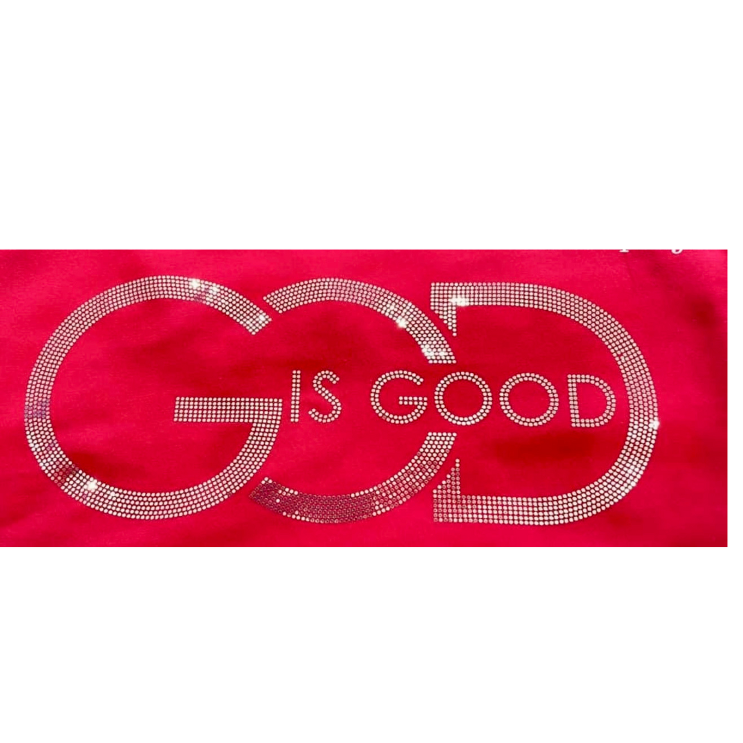 God Is Good Spangle Design Sweatshirt