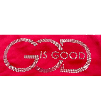 God Is Good Spangle Design Sweatshirt