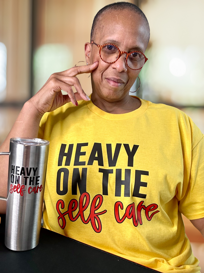 Heavy on the Self - Care Graphic T