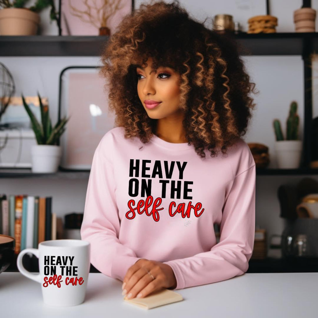 Heavy on the Self - Care Graphic T