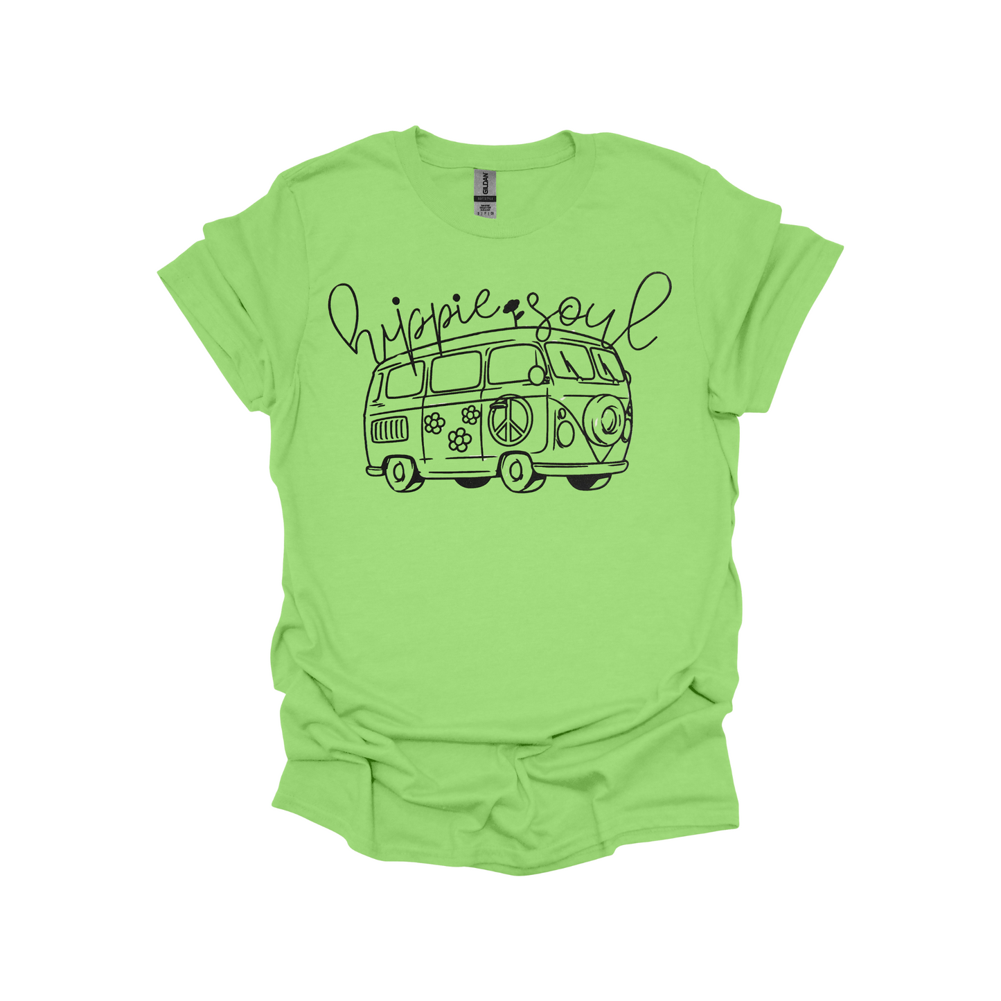 Hippie Soul Graphic T-shirt – Boho Festival Style