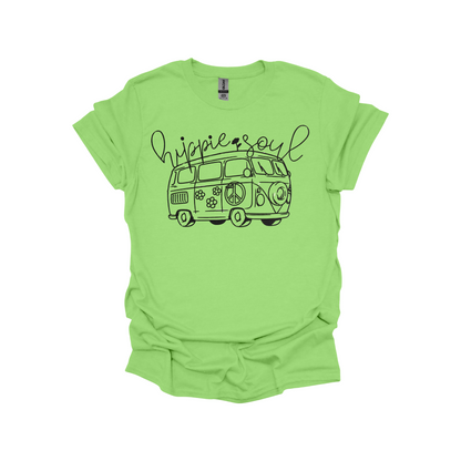 Hippie Soul Graphic T-shirt – Boho Festival Style