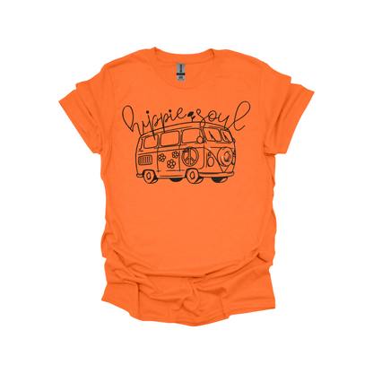 Hippie Soul Graphic T-shirt – Boho Festival Style