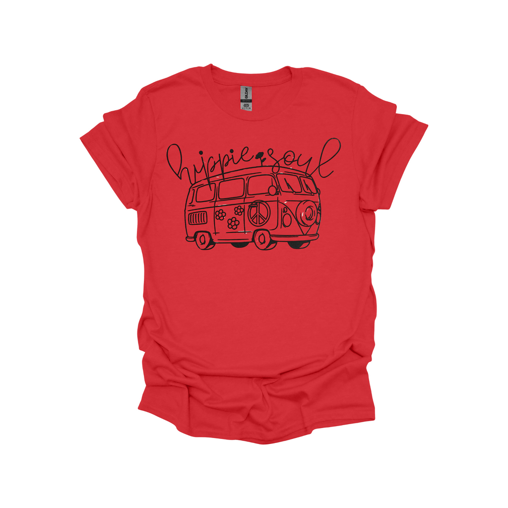 Hippie Soul Graphic T-shirt – Boho Festival Style
