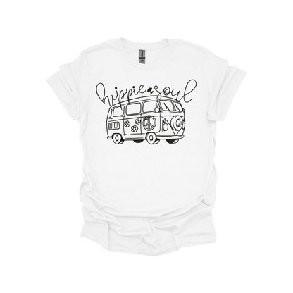 Hippie Soul Graphic T-shirt – Boho Festival Style