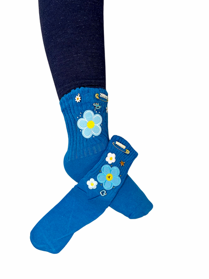 Power Set: CUSTOM Adorable Socks & Bow Combo!